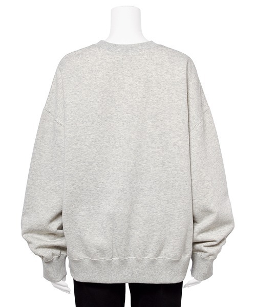 Mila Owen(ミラオーウェン)の「オーバーサイズロゴプリントトレーナー(Tシャツ/カットソー・レディース・ネイビー/ピンク/ライトグレー・FREE)」の7枚目の写真