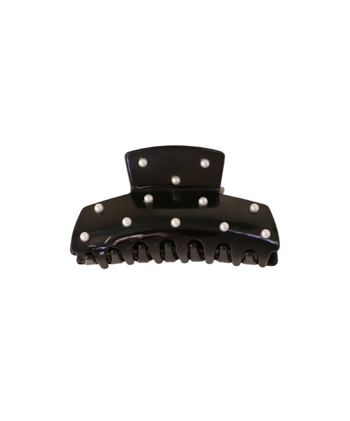 MIELI INVARIANT(ミエリインヴァリアント)の「Pearl Dot Hair Clip(バレッタ/ヘアクリップ・レディース・ブラック/アイボリー/グレイッシュベージュ・FREE)」の11枚目の写真