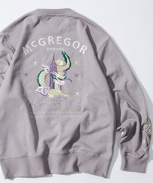 セール】McGREGOR MODERN/マックレガーモダン スーベニア クルー
