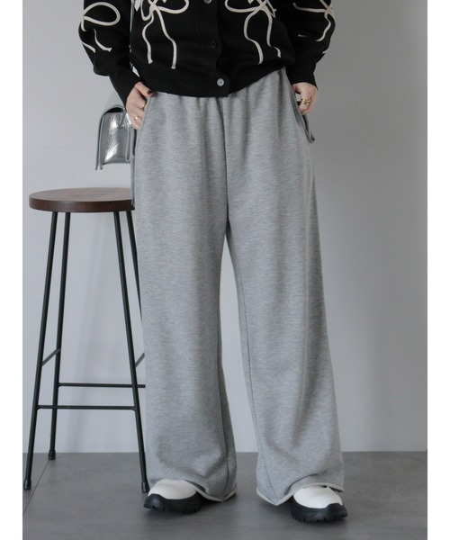 ehka sopo（エヘカソポ）の「レースアップスウェットパンツ（その他パンツ・レディース・ブラック/グレー/キナリ・F）」の17枚目の写真