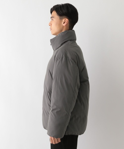 GLOBAL WORK Smile Seed Store（グローバルワーク スマイルシードストア）の「エアサーマルスタンドネックブルゾン/115977（ブルゾン・メンズ・ブラック/アイボリー/チャコール・MEDIUM/SMALL/X-LARGE/LARGE）」の6枚目の写真