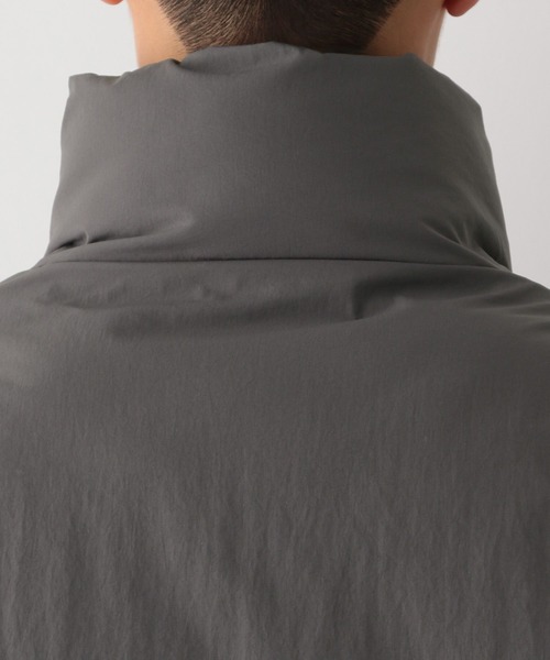 GLOBAL WORK Smile Seed Store（グローバルワーク スマイルシードストア）の「エアサーマルスタンドネックブルゾン/115977（ブルゾン・メンズ・ブラック/アイボリー/チャコール・MEDIUM/SMALL/X-LARGE/LARGE）」の9枚目の写真