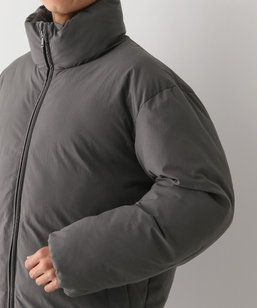 GLOBAL WORK Smile Seed Store（グローバルワーク スマイルシードストア）の「エアサーマルスタンドネックブルゾン/115977（ブルゾン・メンズ・ブラック/アイボリー/チャコール・MEDIUM/SMALL/X-LARGE/LARGE）」の11枚目の写真