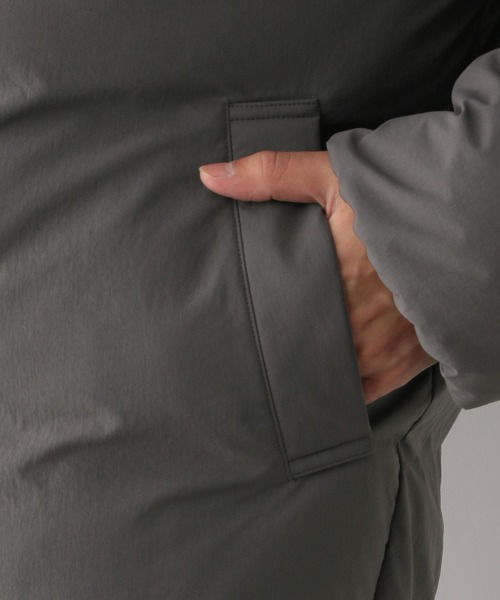 GLOBAL WORK Smile Seed Store（グローバルワーク スマイルシードストア）の「エアサーマルスタンドネックブルゾン/115977（ブルゾン・メンズ・ブラック/アイボリー/チャコール・MEDIUM/SMALL/X-LARGE/LARGE）」の12枚目の写真