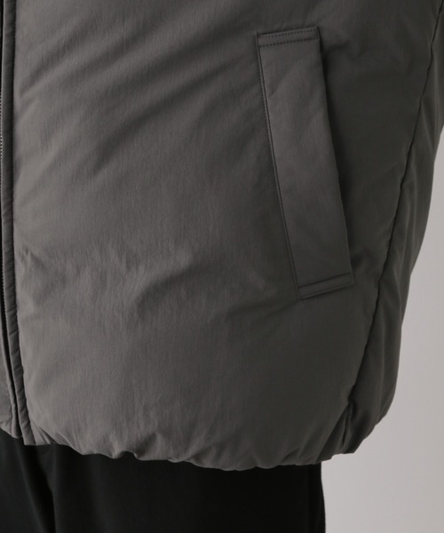 GLOBAL WORK Smile Seed Store（グローバルワーク スマイルシードストア）の「エアサーマルスタンドネックブルゾン/115977（ブルゾン・メンズ・ブラック/アイボリー/チャコール・MEDIUM/SMALL/X-LARGE/LARGE）」の14枚目の写真