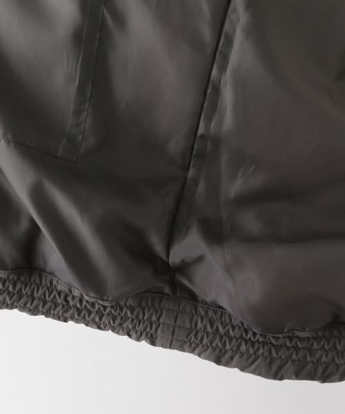 GLOBAL WORK Smile Seed Store（グローバルワーク スマイルシードストア）の「エアサーマルスタンドネックブルゾン/115977（ブルゾン・メンズ・ブラック/アイボリー/チャコール・MEDIUM/SMALL/X-LARGE/LARGE）」の16枚目の写真