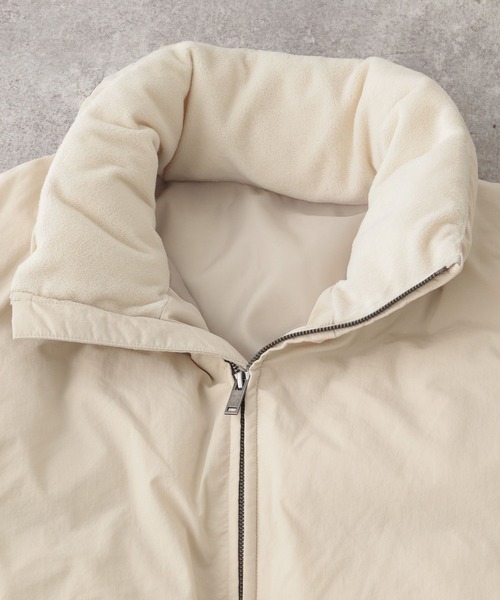 GLOBAL WORK Smile Seed Store（グローバルワーク スマイルシードストア）の「エアサーマルスタンドネックブルゾン/115977（ブルゾン・メンズ・ブラック/アイボリー/チャコール・MEDIUM/SMALL/X-LARGE/LARGE）」の18枚目の写真