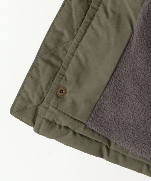 SHIPS Colors（シップス カラーズ）の「SHIPS Colors:〈手洗い可能〉 パディング モッズ コート (90~140cm)（モッズコート・キッズ・オリーブ/ブルー・100/110/120/130/140/90）」の10枚目の写真