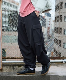 裏フリースカーゴパンツ【イージーケア・マシンウォッシャブル対応】