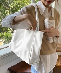 トートバッグ レディース 大容量 PU