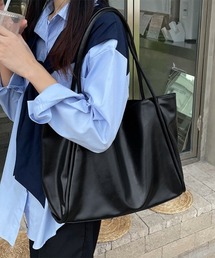 トートバッグ レディース 大容量 PU