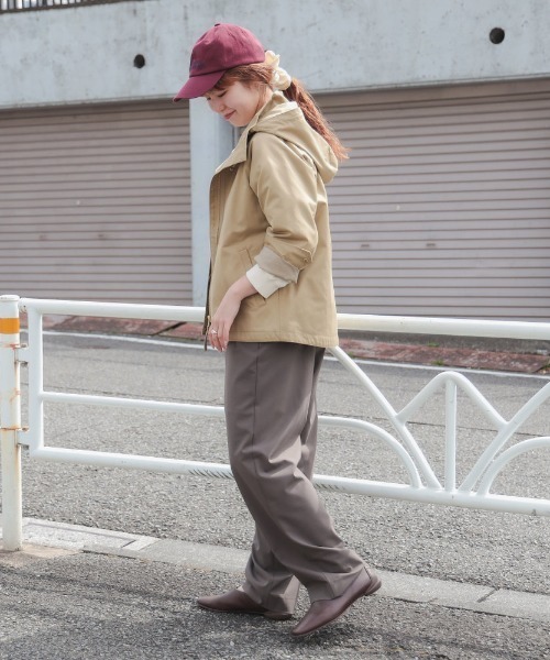 B:MING by BEAMS（ビーミングバイビームス）の「撥水 マウンテンパーカー 25SS（S～L）（マウンテンパーカー・レディース・オフホワイト/オリーブ/ブラウン系その他/ネイビー・LARGE/MEDIUM/SMALL）」の6枚目の写真