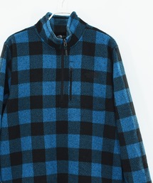 【ヴィンテージ古着】THE NORTH FACE ハーフジップ 柄ニット フリース