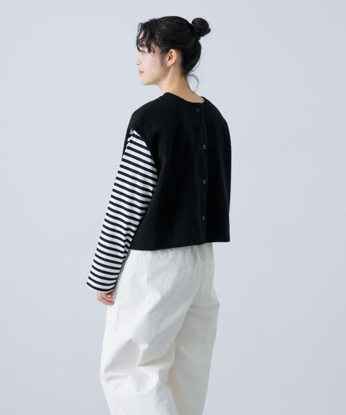 かぐれ（カグレ）の「ナッピングウール2WAYベスト（ベスト）」 - WEAR