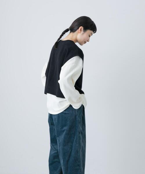 かぐれ（カグレ）の「ナッピングウール2WAYベスト（ベスト）」 - WEAR