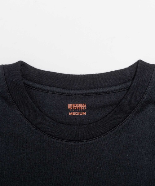 UNIVERSAL OVERALL(ユニバーサルオーバーオール)の「WIDE HEAVY 2P PACKS NO SLEEVE TEE / 2枚セット パックTシャツ(Tシャツ/カットソー・メンズ・ブラック/ホワイト・M/L/S)」の7枚目の写真