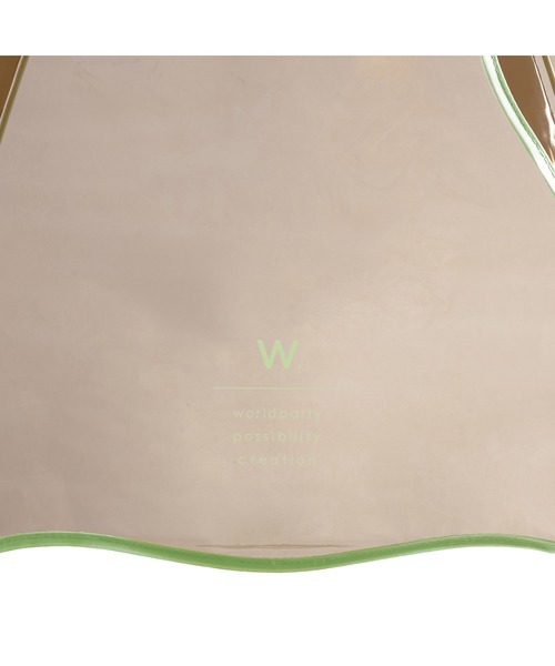 Wpc.（ダブリュピーシー）の「［ビニール傘］ウェービーアンブレラ Wpc. 雨傘 長傘（長傘・レディース・オフホワイト/ブルー/ブラウン/イエロー/ラベンダー・FREE）」の16枚目の写真