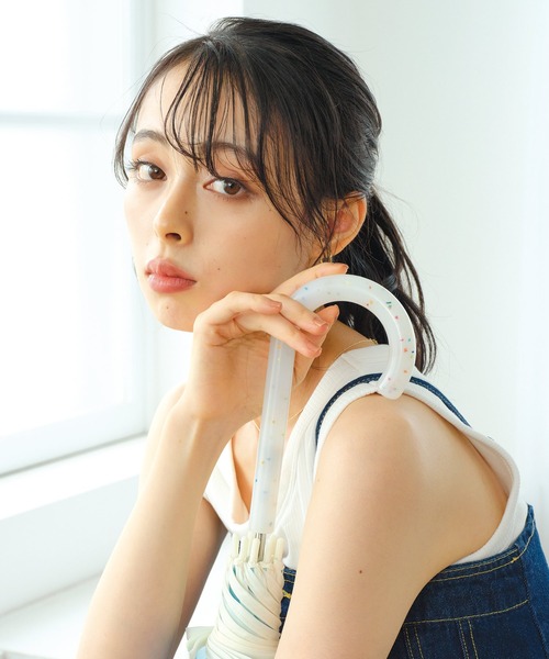 Wpc.（ダブリュピーシー）の「［ビニール傘］ウェービーアンブレラ Wpc. 雨傘 長傘（長傘・レディース・オフホワイト/ブルー/ブラウン/イエロー/ラベンダー・FREE）」の8枚目の写真