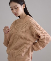 KATHARINE ROSS | 【KATHARINE ROSS】モへヤ混ラメリブプルオーバー(ニット/セーター)