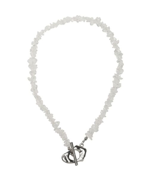 Ungrid（アングリッド）の「クリアビーズネックレス（ネックレス・レディース・クリア・FREE）」の2枚目の写真