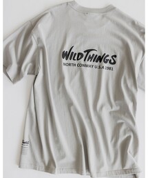 WILD THINGS | 【別注】WILD THINGS / LOGO T-SHIRT(Tシャツ/カットソー)