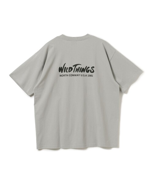 WILD THINGS(ワイルドシングス)の「【別注】WILD THINGS / LOGO T-SHIRT(Tシャツ/カットソー・メンズ・ホワイト/ブラック/ライトグレー・S/M/L/XL)」の19枚目の写真