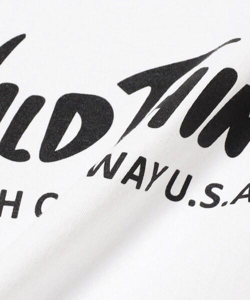 WILD THINGS(ワイルドシングス)の「【別注】WILD THINGS / LOGO T-SHIRT(Tシャツ/カットソー・メンズ・ホワイト/ブラック/ライトグレー・S/M/L/XL)」の17枚目の写真