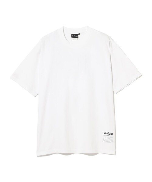 WILD THINGS(ワイルドシングス)の「【別注】WILD THINGS / LOGO T-SHIRT(Tシャツ/カットソー・メンズ・ホワイト/ブラック/ライトグレー・S/M/L/XL)」の14枚目の写真