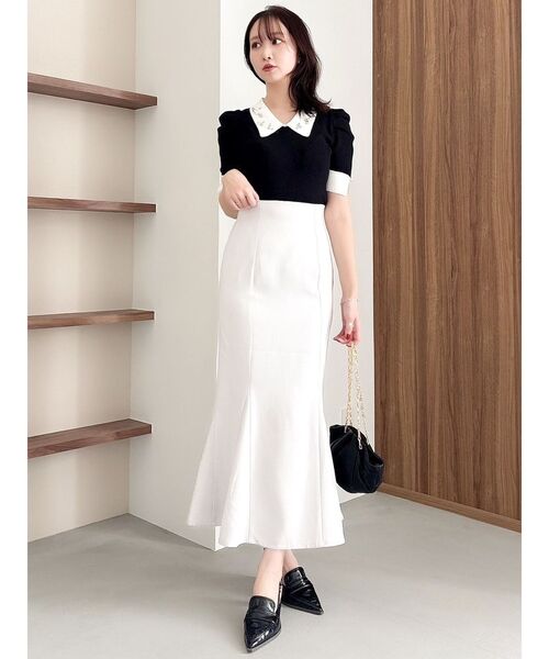 dazzlin（ダズリン）の「デコラカラータックトップス（ニット/セーター・レディース・ブラック/オフホワイト/その他1・FREE）」の17枚目の写真