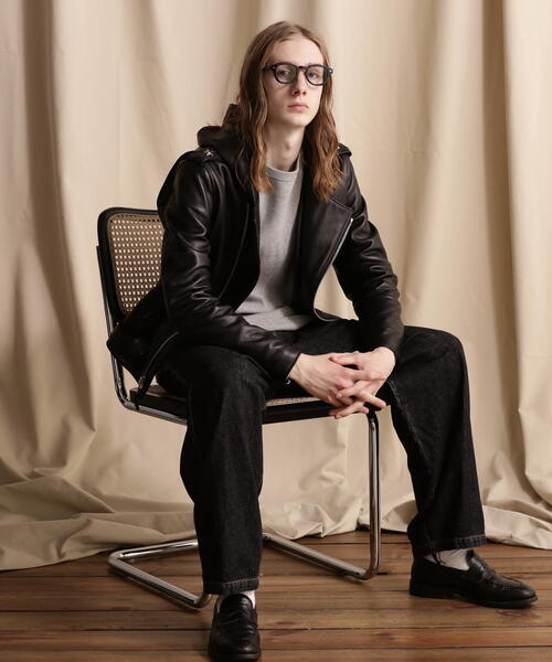 Schott/ショット/503HDT HOODED ONESTAR/フード ワンスターライダース