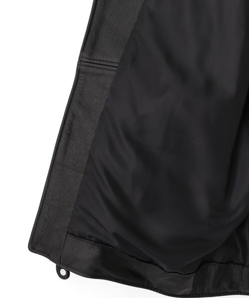 Schott（ショット）の「Schott/ショット/503HDT HOODED ONESTAR/フード ワンスターライダース（ライダースジャケット・メンズ・ブラック・36/42/38/40/44）」の19枚目の写真