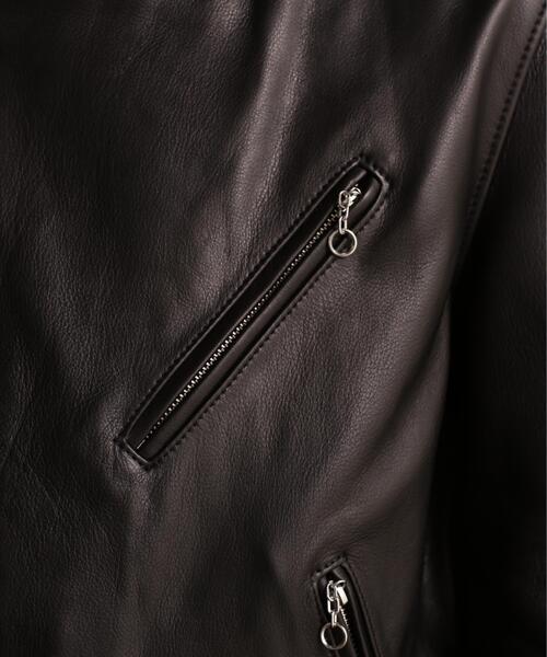 Schott（ショット）の「Schott/ショット/503HDT HOODED ONESTAR/フード ワンスターライダース（ライダースジャケット・メンズ・ブラック・36/42/38/40/44）」の22枚目の写真