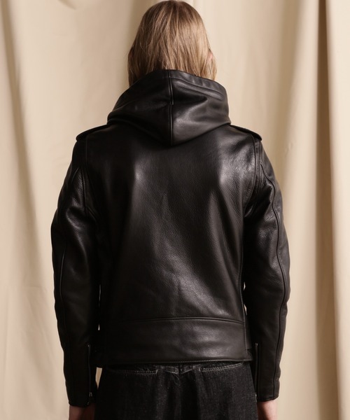Schott/ショット/503HDT HOODED ONESTAR/フード ワンスターライダース
