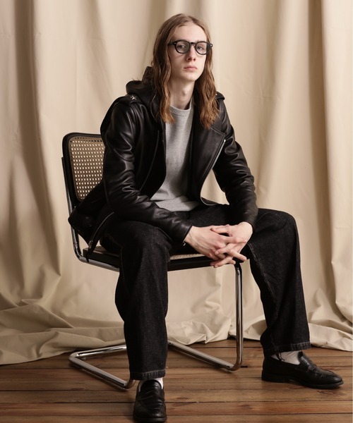 Schott/ショット/503HDT HOODED ONESTAR/フード ワンスターライダース