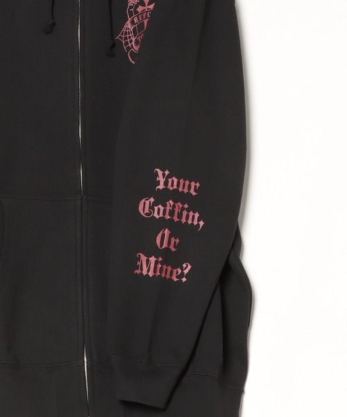 REFLEM レフレム ホログラムプリント ZIPパーカー ジップアップパーカー セール】『REFLEM/レフレム』ホログラムプリントZIPパーカー/ジップ