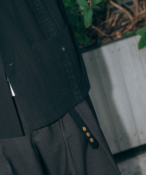Subciety(サブサエティ)の「Cuba shirt(シャツ/ブラウス・メンズ・ブラック/ホワイト・X-LARGE/LARGE/MEDIUM/SMALL)」の13枚目の写真