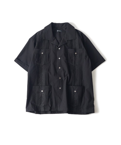 Subciety(サブサエティ)の「Cuba shirt(シャツ/ブラウス・メンズ・ブラック/ホワイト・X-LARGE/LARGE/MEDIUM/SMALL)」の8枚目の写真