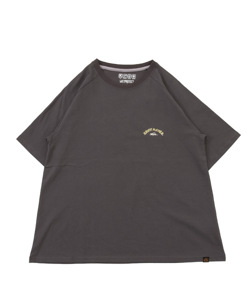 KRIFF MAYER Lady's Collection（クリフメイヤーレディースコレクション）の「【汗染み防止･撥水防汚･速乾･接触冷感】ウェットプロテクトゆるT(ラビット)（Tシャツ/カットソー・レディース・カラフル/チャコール/ライトグリーン/オレンジ/オフホワイト/グレー/パープル・MEDIUM/LARGE）」の21枚目の写真