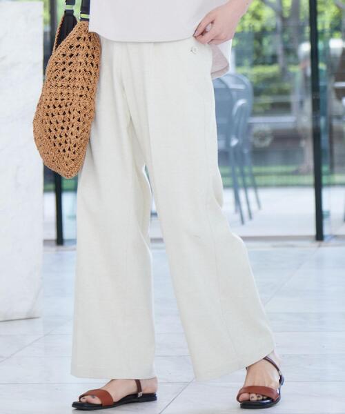 Dessin(デッサン)の「【多機能】リネンブレンドマリンパンツ(その他パンツ・レディース・ブラウン系その他/アイボリー/チャコールグレー・02/01/00/03)」の17枚目の写真