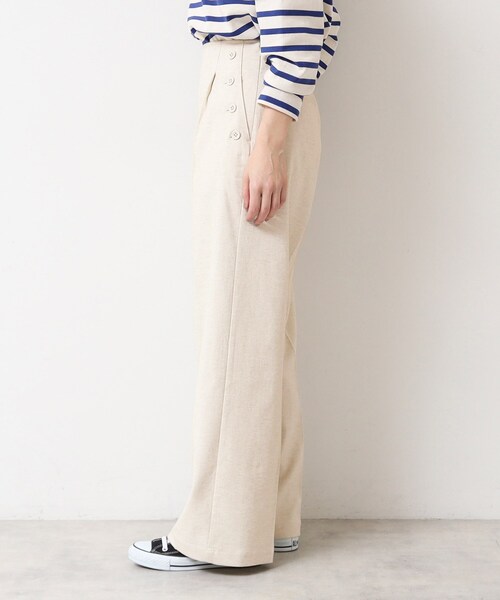 Dessin(デッサン)の「【多機能】リネンブレンドマリンパンツ(その他パンツ・レディース・ブラウン系その他/アイボリー/チャコールグレー・02/01/00/03)」の20枚目の写真