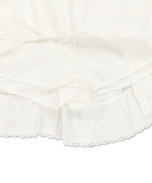 セール】台形ミニスカート/レース/スカパン/インナーパンツ付き