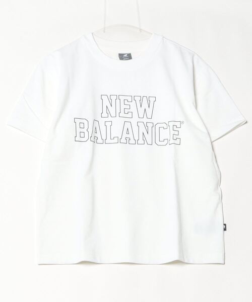 NEW BALANCE（ニューバランス）の「ニューバランス New Balance オーバーサイズショートスリーブTシャツ_（Tシャツ/カットソー・レディース・チャコールグレー/グリーン/ホワイト・S/M/L/XL）」の2枚目の写真