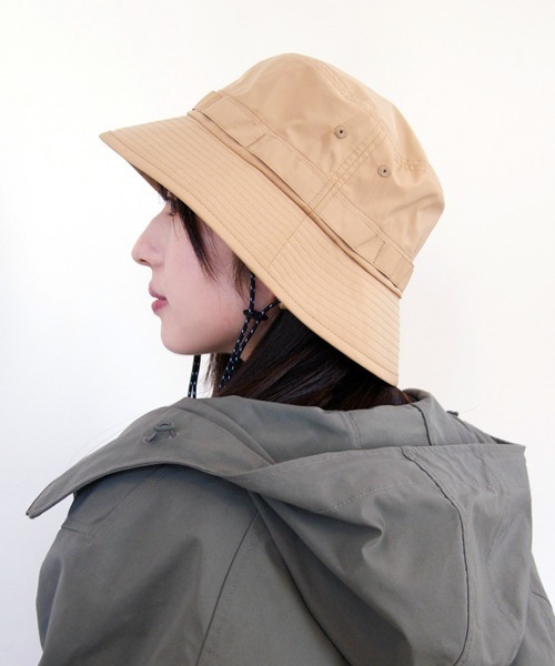 polcadot(ポルカドット)の「BEACH NYLON HAT/コード ナイロン ハット(ハット・レディース・ベージュ/ブラック/グレー・FREE)」の8枚目の写真