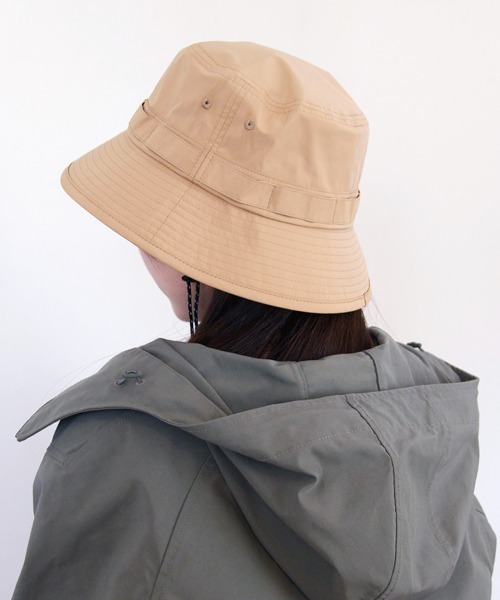 polcadot(ポルカドット)の「BEACH NYLON HAT/コード ナイロン ハット(ハット・レディース・ベージュ/ブラック/グレー・FREE)」の9枚目の写真