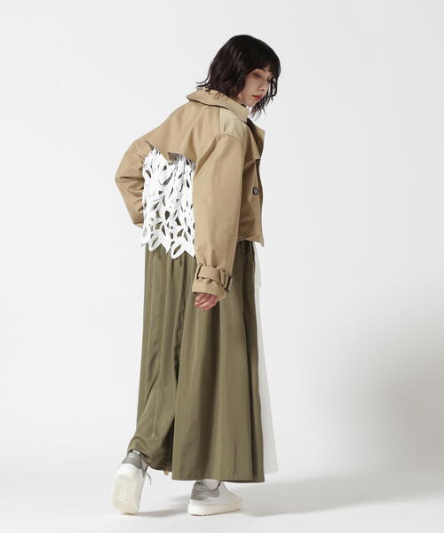 セール】Risley/リズレー/ショートトレンチアンサンブル（トレンチ