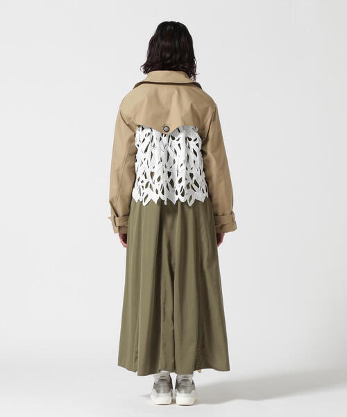 Risley（リズレー）の「Risley/リズレー/ショートトレンチアンサンブル（トレンチコート・レディース・ベージュ/カーキ・F）」の7枚目の写真