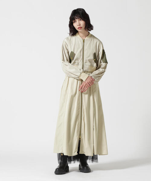 Risley（リズレー）の「Risley/リズレー/ショートトレンチアンサンブル（トレンチコート・レディース・ベージュ/カーキ・F）」の22枚目の写真