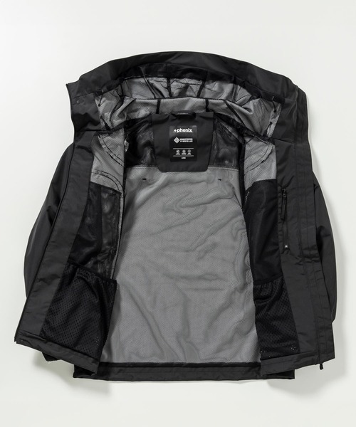 +phenix(プラスフェニックス)の「+phenix(プラスフェニックス)FUSED FLAP JACKET フューズドフラップジャケット by GORE TEX LABS ゴアテックス(防風 / 耐水)(マウンテンパーカー・メンズ・ベージュ/ネイビー/ブラック/カーキ・S/M/L/XL/XS/XXL)」の22枚目の写真