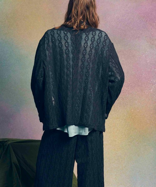 MAISON SPECIAL(メゾンスペシャル)の「《UNISEX》【LIMITED EDITION】Prime-Over Peaked Lapel Double Tailored Jacket/プライムオーバーピークトラペルダブルテーラードジャケット【MAISON SPECIAL/メゾンスペシャル】(テーラードジャケット・メンズ・グレー/ブラック/その他3/チャコールグレー/ライトグレー/ラベンダー/ダークブラック/その他2/その他1/その他4/アイボリー・2/1)」の13枚目の写真