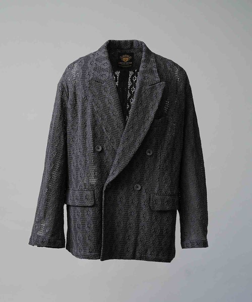 MAISON SPECIAL(メゾンスペシャル)の「《UNISEX》【LIMITED EDITION】Prime-Over Peaked Lapel Double Tailored Jacket/プライムオーバーピークトラペルダブルテーラードジャケット【MAISON SPECIAL/メゾンスペシャル】(テーラードジャケット・メンズ・グレー/ブラック/その他3/チャコールグレー/ライトグレー/ラベンダー/ダークブラック/その他2/その他1/その他4/アイボリー・2/1)」の17枚目の写真